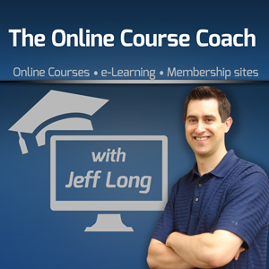 image of podcast artwork for The Online Course Coach Podcast with Jeff Long