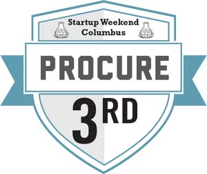 Procure Startup Weekend 3rd Place Winner